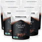 Terrasoul Superfoods Raw Organic Cacao Nibs, Keto Vegan, 5 Lbs (Pack of 5)