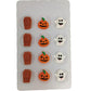 EPHVODI Halloween Sprinkles Icing Decoration for Cupcakes, Edible Ghosts, Bats, and Tombstones, Halloween Theme