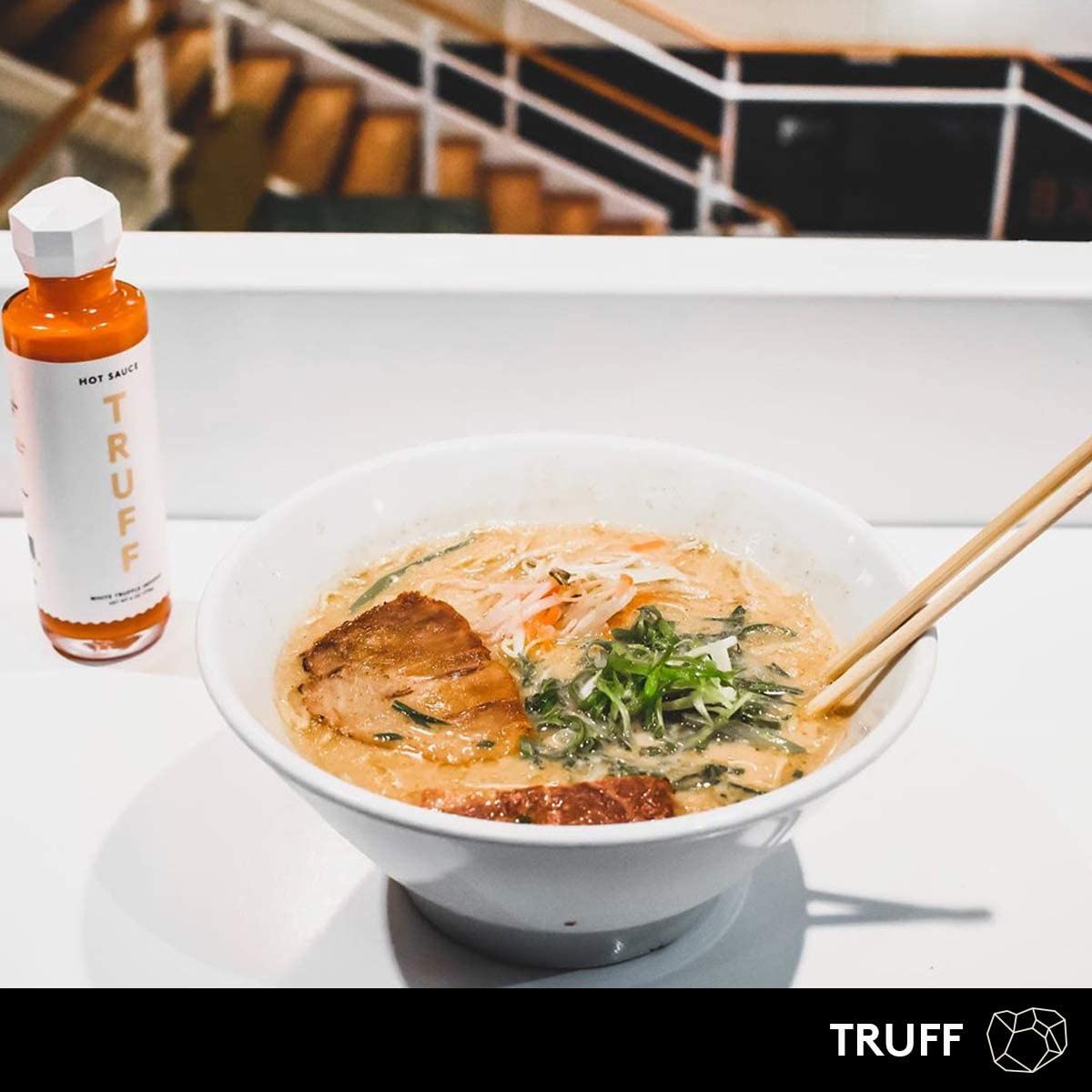 TRUFF White Truffle Hot Sauce, Gourmet Hot Sauce with Ripe Chili Peppers, Agave Nectar, White Truffle Oil and Coriander, a Limit