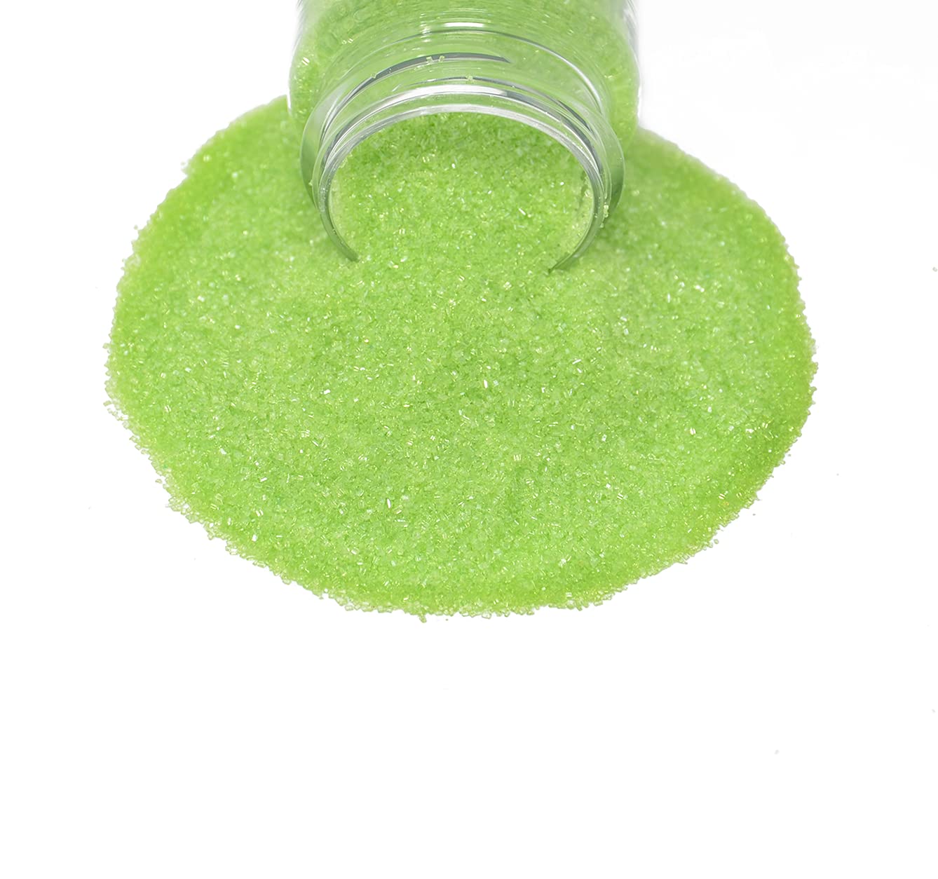 Mystic Sprinkles Sanding Sugar 4Oz Bottles (Peridot - Bright Green Sanding Sugar 4Oz)
