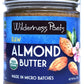 Wilderness Poets, Almond Butter - Organic Raw Nut Butter (8 Ounce) - Vegan, Gluten Free, Non Gmo, No Salt, No Sugar - Glass Jar