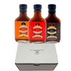 Tiffanys Torcher Hot Sauce Gift Set - Award Winning Assorted Variety Pack - 3 Bottles, 3.8 Fl Oz Each