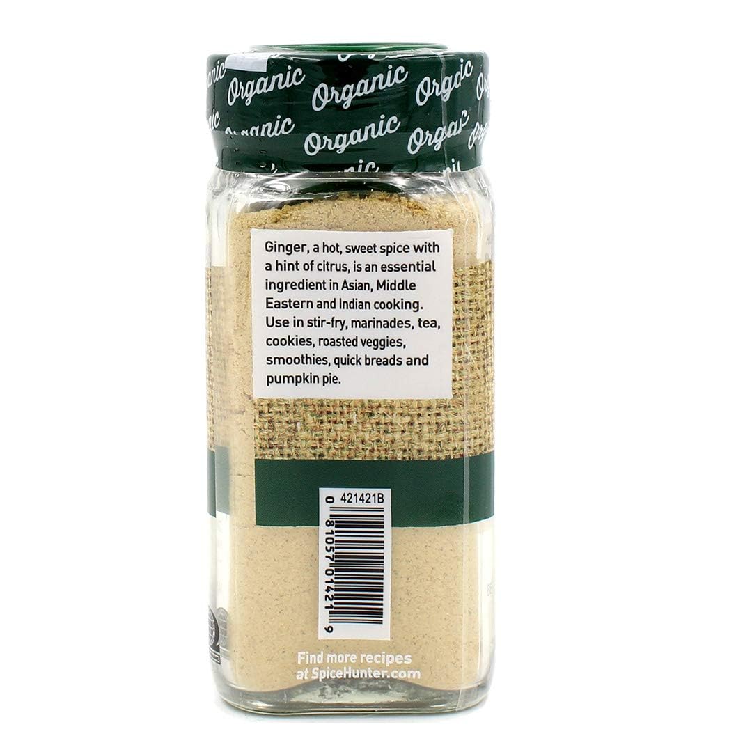 Spice Hunter Ginger, Ground, Organic, 0.8 Ounce (Pack Of 6)
