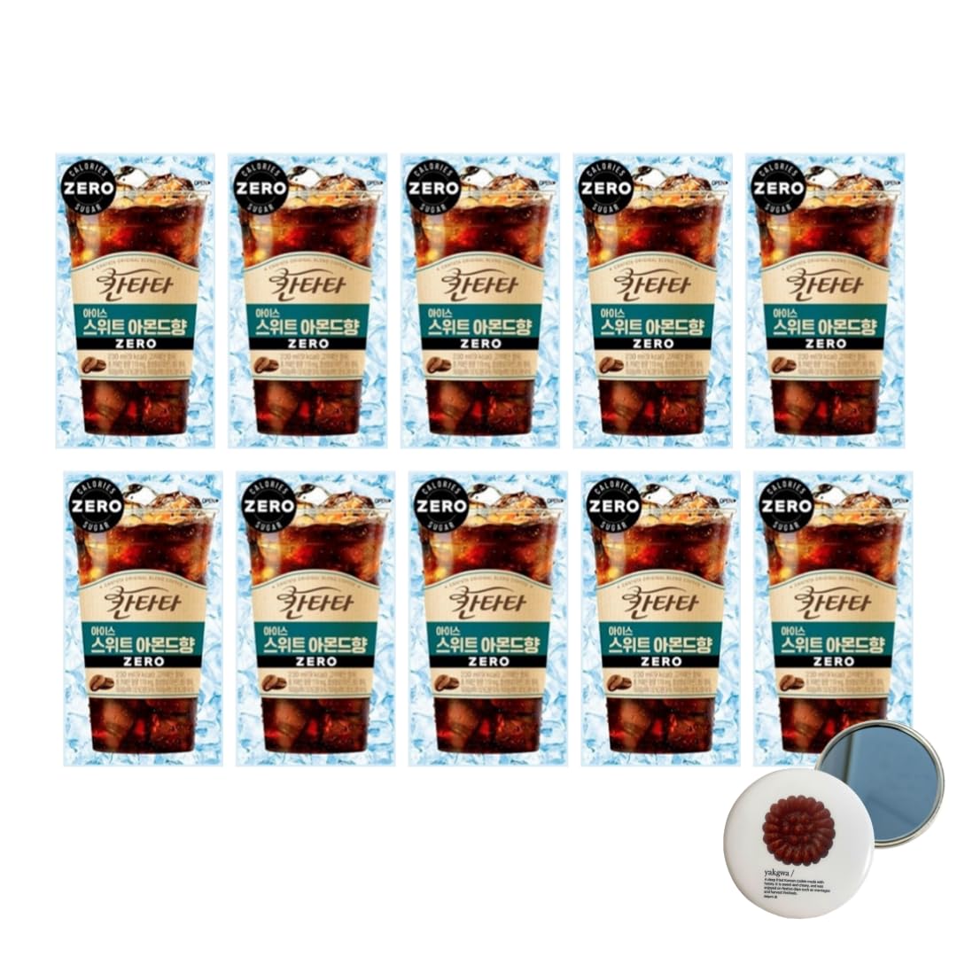 dalgaru Korean Convenience Store Drink Pouch Sampler Set - 5 Pack and 10 Pack, Mixed Flavors, Includes Dalgaru Yakgwa Mirror