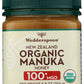 Wedderspoon Raw enhanced USDA Certified Organic Manuka Honey  100+ MGO  8.8 Oz  Unpasteurized New Zealand Honey  From Our Hives to Your Home