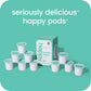 Happy Coffee Light Roast Coffee Pods, 10 Count, Notes Of Toasted Biscotti And Levity, Compatible With Most K-Cup Malt-Inspired, Rainforest Alliance Certified