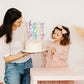 Yetxel Cake Topper - Happy 7th Birthday, Boys & Girls, Paper, Colorful Design