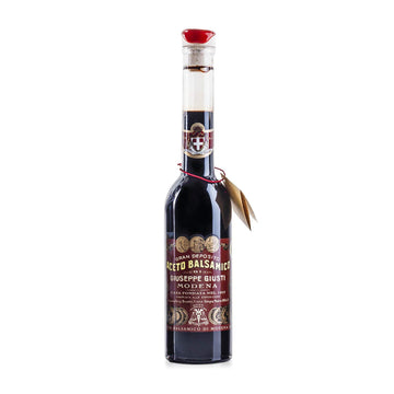 Giusti Balsamic Vinegar of Modena IGP, Matured & Thick, 8.45 Fl Oz, Black