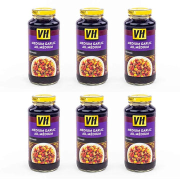 VH Medium Garlic Marinade Cooking Sauce, 341mL/11.5oz, 6 Jars {Imported from Canada}