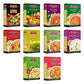 Pushp Brand Combo Pack 50g Each (Punjabi Garam Masala, Chana Masala, Chat Masala, Pav Bhaji Masala, Sambhar Masala, Biryani Masa