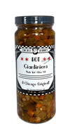 Chicago Johnnys Hot Giardiniera in Olive Oil