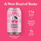 OLIPOP Prebiotic Soda Pop, Cherry Vanilla, A New Kind of Soda Packed with Prebiotics, Fiber, and Botanicals, Gluten Free, Vegan,