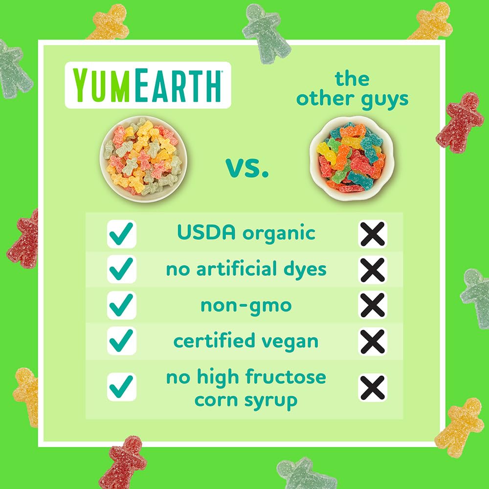 Yumearth Organic Easter Sour Littles Chewy Candy - Allergy Friendly (Top 9 Free), No Artificial Dyes Or Flavors, Non Gmo, Gluten