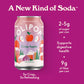 OLIPOP Prebiotic Soda Pop, Crisp Apple, A New Kind of Soda Packed with Prebiotics, Fiber, and Botanicals, Gluten Free, Vegan, GM