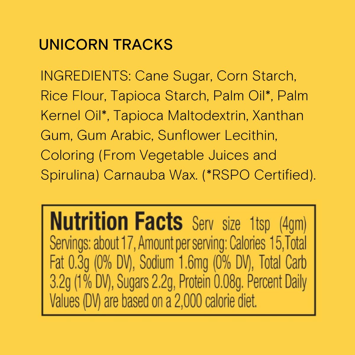 Unicorn Tracks Natural Confetti Sprinkles By Supernatural, Heart & Star Shapes, No Artificial Dyes, Soy Free, Gluten Free, Vegan, 3Oz