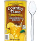 Countrys Time Powdered Lemonade Drink Mix 82.5 oz. Included 2 Clear Heavy-Weight Plastic Spoons 6.55