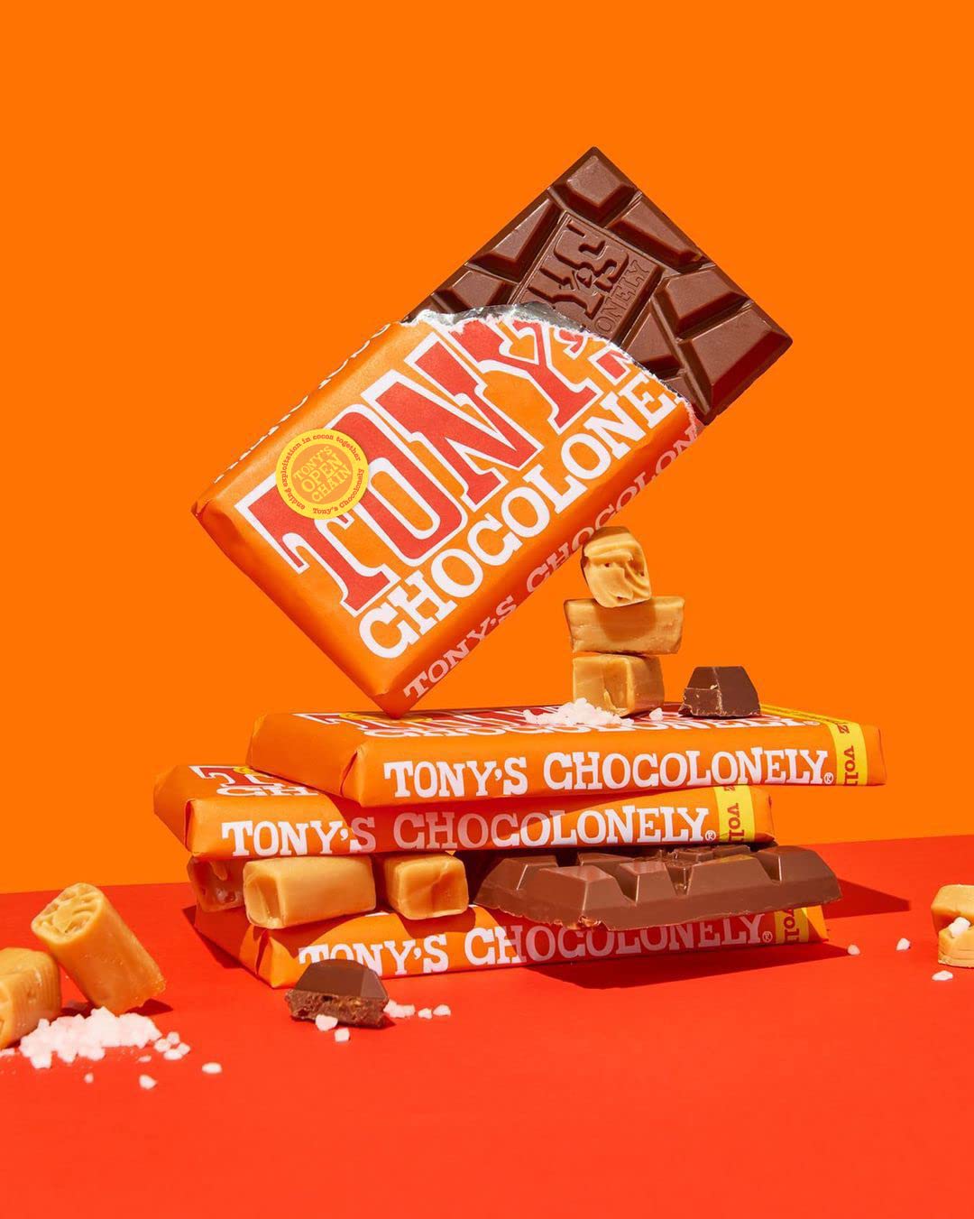 Tony'S Chocolonely Super Duper Milk Bundle - Belgium Chocolate, No Artificial Flavoring, Fairtrade & B Corp Certified - 6.35 Oz,