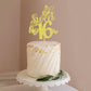 Keaziu 1 Pack Sweet 16 Cupcake Toppers Sweet Sixteen 16 Happy 16 Cake Picks For 16Th Birthday Wedding Anniversary Party Cake Dec