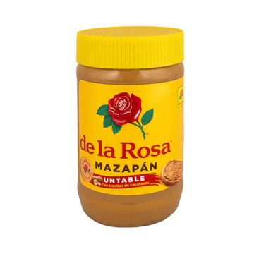 de la Rosa New!! Mazap  n Dulce Cacahuate 400g(Con Trocitos Cacahuate)(1 JAR)