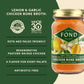 FOND NOURISH DELIGHT Organic Chicken Bone Broth - 14 Fl Oz, Pack of 8
