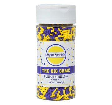 Mystic Sprinkles The Big Game Jimmy Mix 3Oz Bottle (Purple & Yellow)