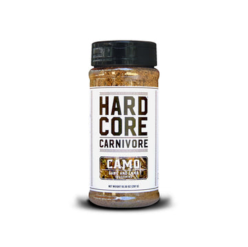 Hardcore Carnivore Camo: Game And Lamb Seasoning (Large Shaker)
