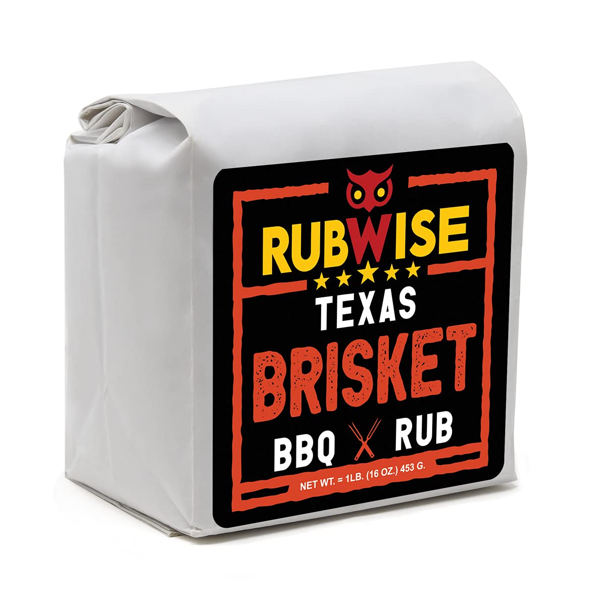 Five Star Seasonings BBQ Brisket Rub, Smoky & Savory Flavor, 16 Ounce