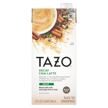 Tazo Decaf Chai Tea Latte, 32 Fz