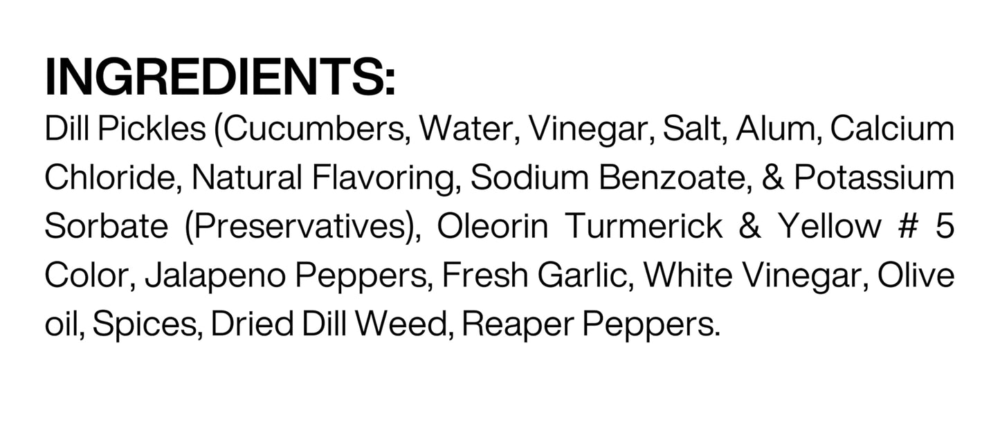 Buc-Ees Dill Pickle Jalapeo Hot Sauce - Tangy & Mildly Spicy, Gluten Free, 5 Oz Bottle