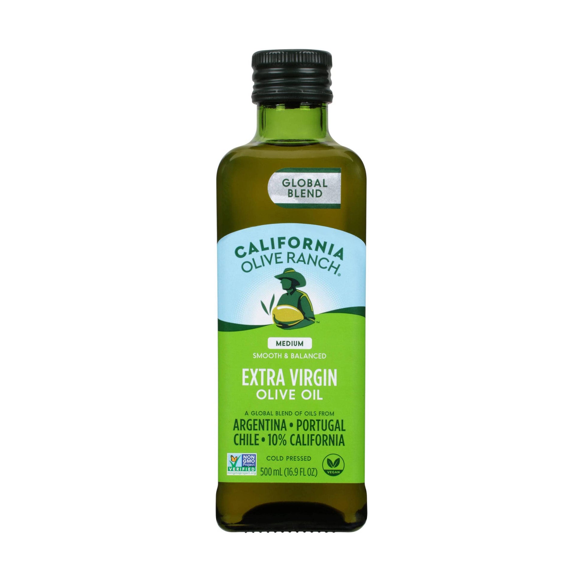 California Olive Ranch, Global Blend Medium Extra Virgin Olive Oil, 500 mL