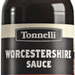 Tonnelli Vegan Friendly Worcestershire Sauce 12.7oz | Vegan  Fish Free  Gluten Free  Kosher