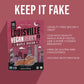 Louisville Vegan Jerky - Maple Bacon Flavor, Vegetarian & Vegan Friendly, 3 Ounce (Pack of 5)