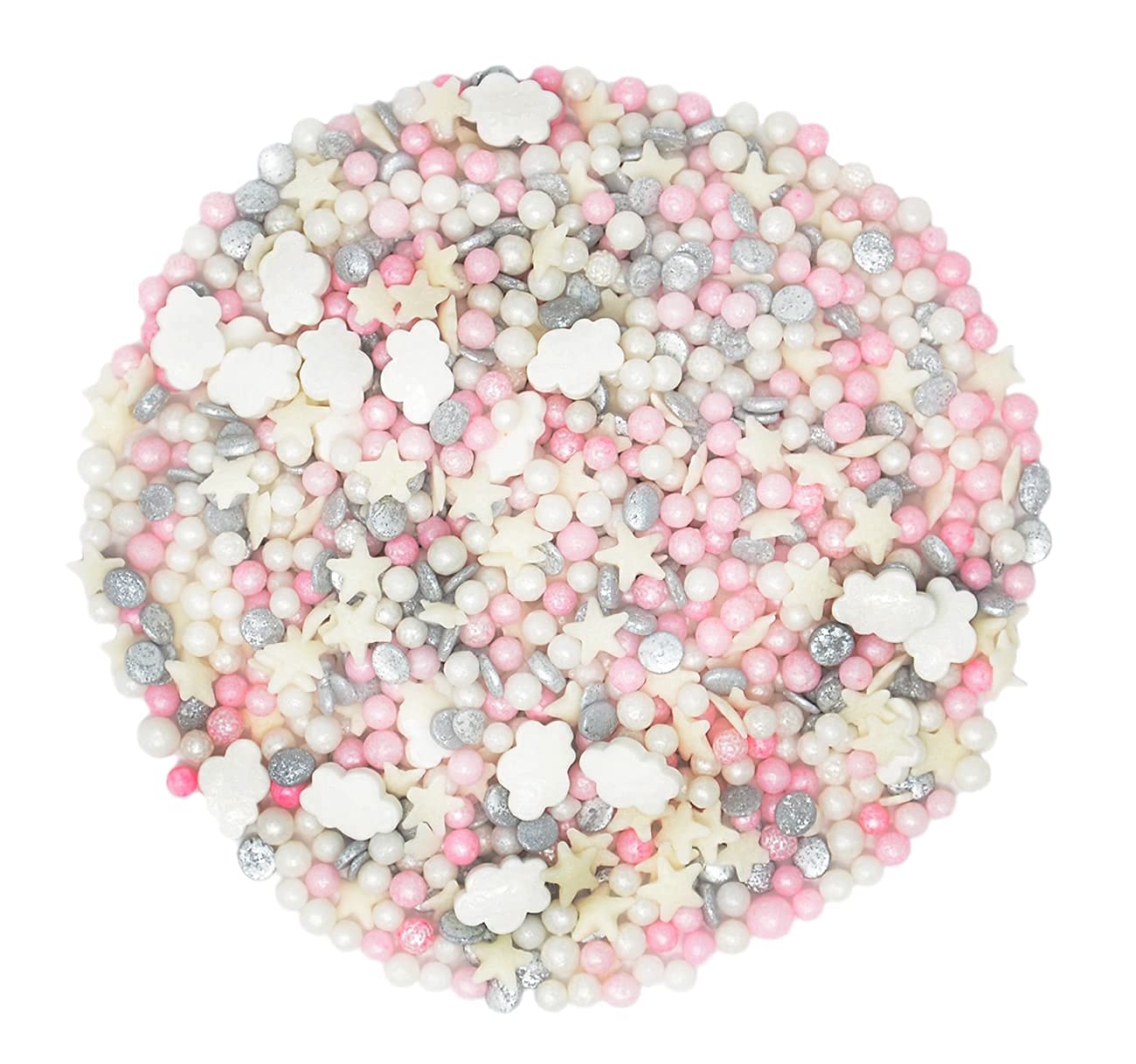 Mystic Sprinkles Baby Shower Sprinkle Mixes (Baby Girl Dreams Sprinkle Mix 3.7Oz)