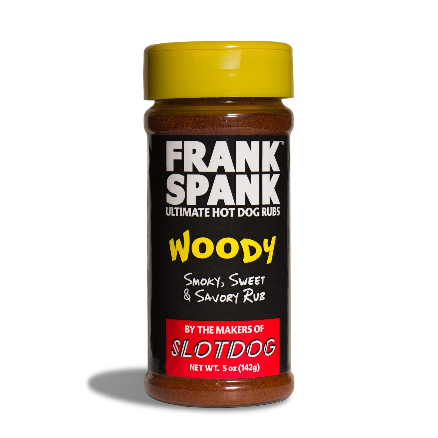 SLOTDOG BBQ Hot Dog Rub - FRANK SPANK - WOODY - 5 Ounce (Pack of 1)