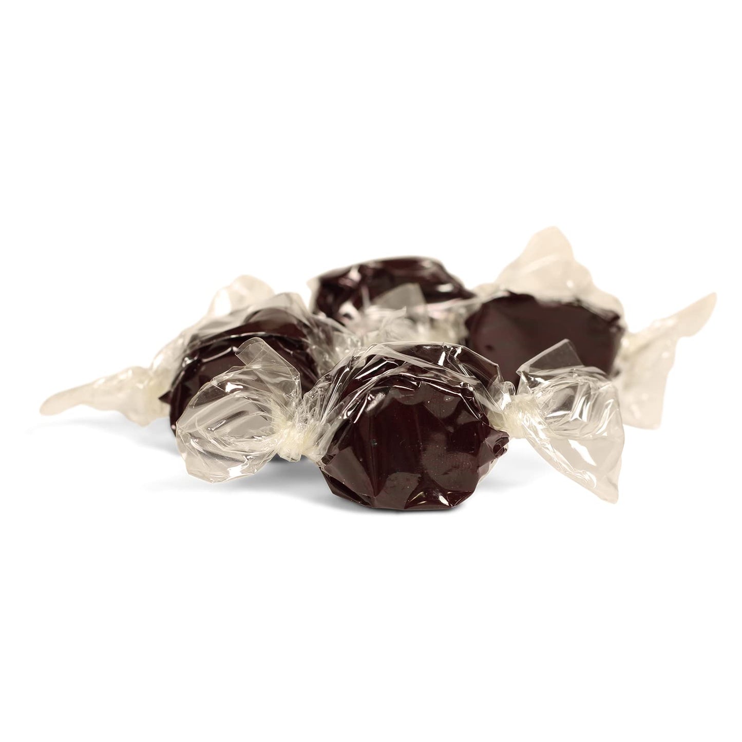 Black Licorice Flavored Taffy Chews by Its Delish, 5 lbs Bulk Bag - Individually Wrapped Gourmet Soft Fluff Taffies - Perfect T