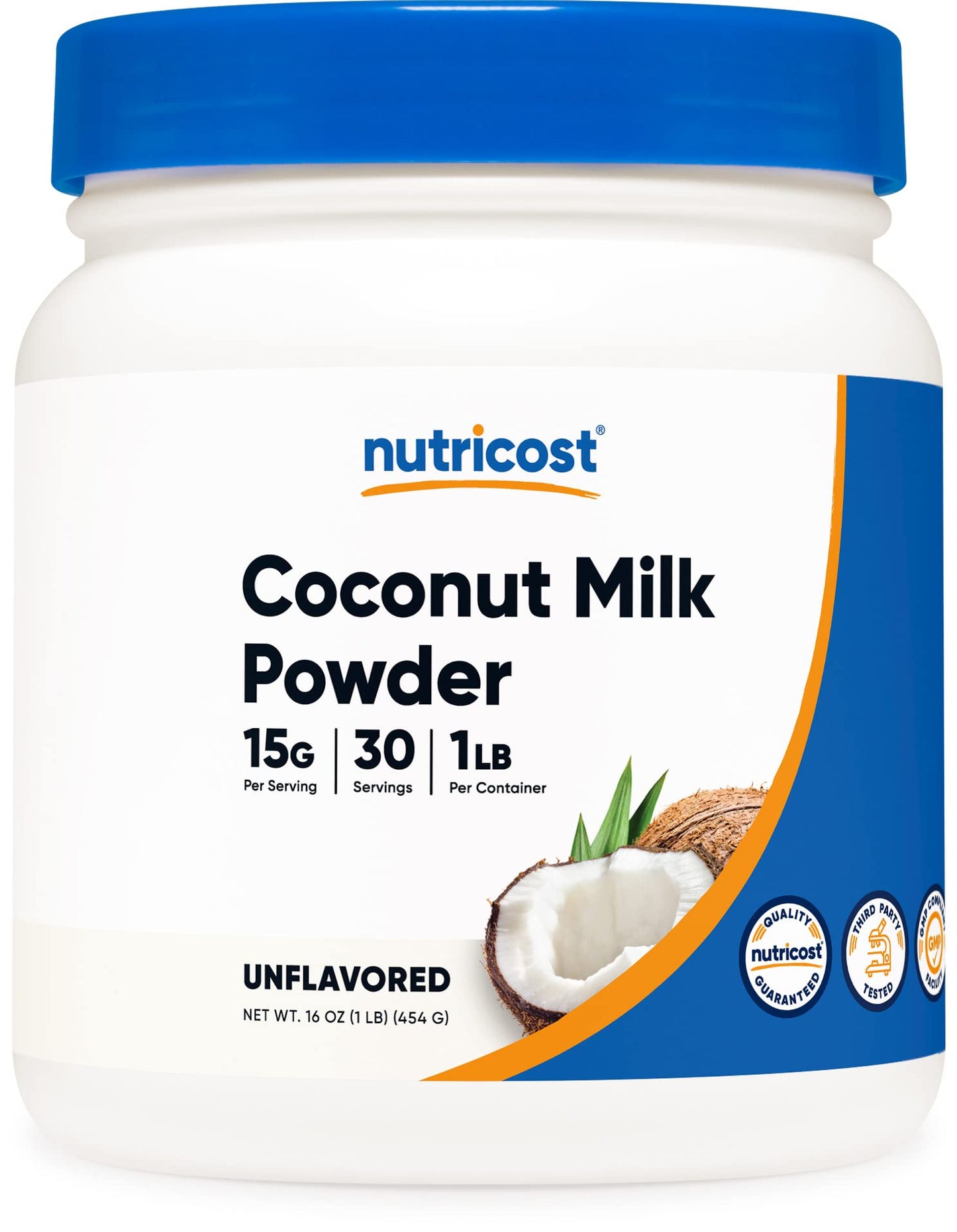 Nutricost Coconut Milk Powder, 16 Ounce, Pack of 1, Model NC-CCNMLK1LB