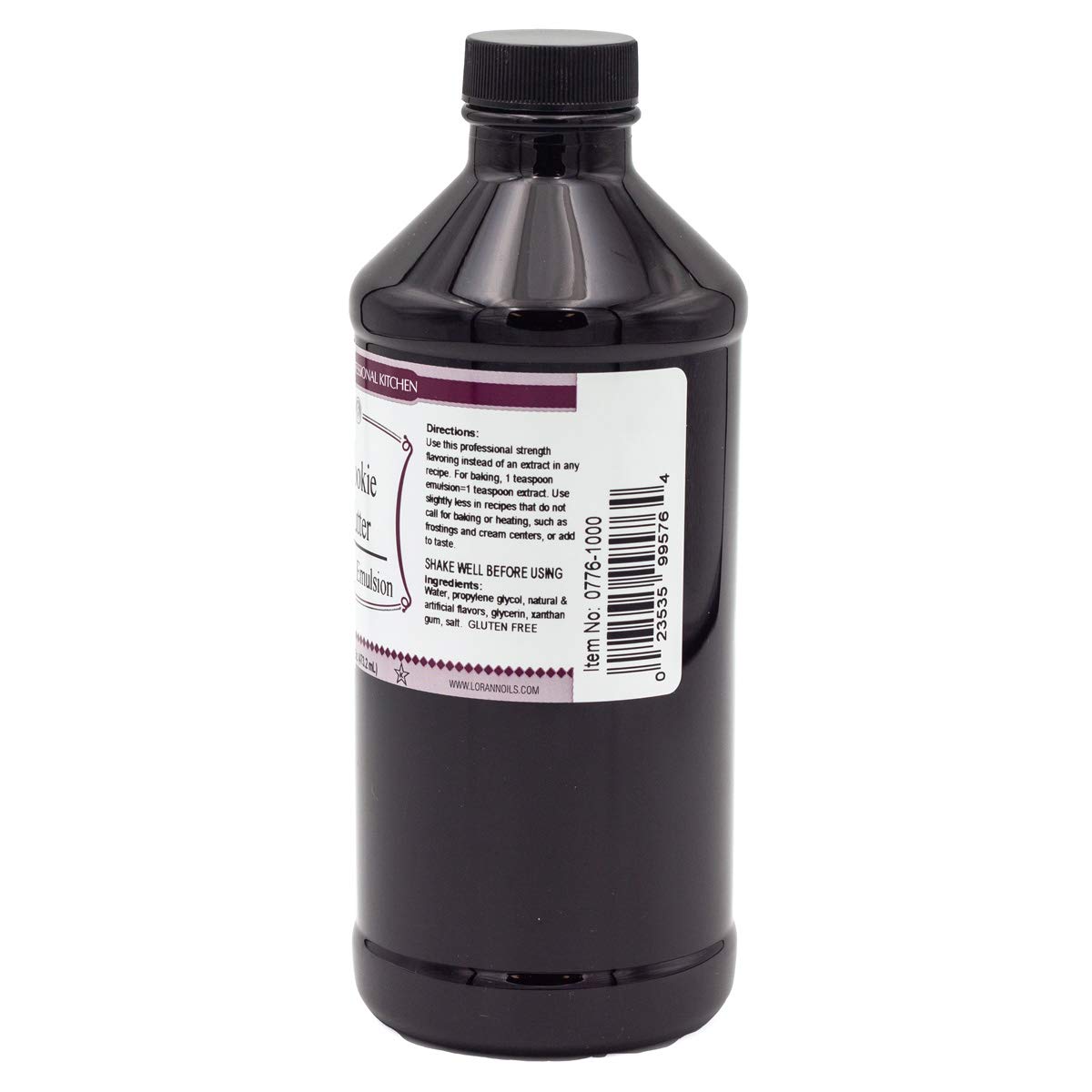Lorann Cookie Butter Bakery Emulsion, 16 Ounce Bottle