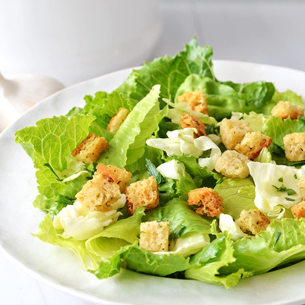 Aleia'S Best. Taste. Ever. Garlic Croutons - 5.5 Oz / 3 Pack - Seasoned Croutons For Salads And Soups, Gluten-Free, Dairy-Free, Soy-Free, Low Sodium, No Msg, No Preservatives, Kosher