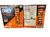 Elevation Only Peanut Butter with Dark Chocolate Nut Bars, 8g Total Sugars, 8g Protein, Gluten Free, 4 Bars