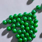 Dark Green Sprinkles Edible Pearls,Cake Sprinkles 130g 4.6OZ,Cookie Sprinkles,Sugar Pearl, Edible Candy Pearls for Cake Cupcake