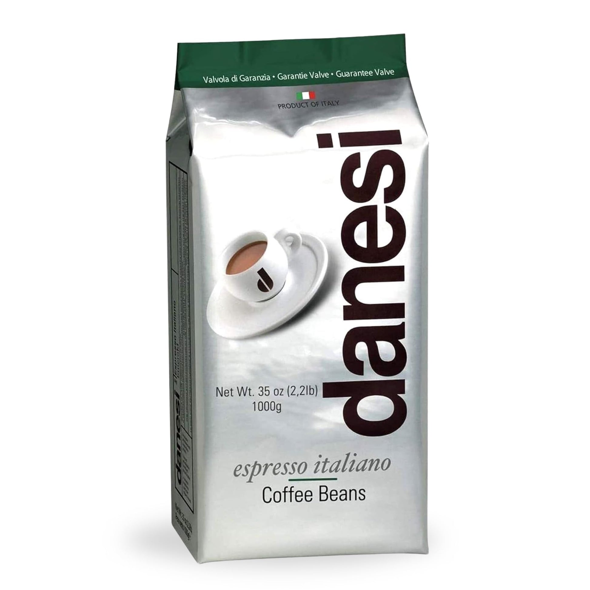 D DANESI CAFFÈ Espresso Coffee Beans - Medium Roast Whole Bean - 2.2 lb