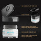 Bakell Brew Glitter Baby Blue Color Changing Edible Drink Glitter, 4g Jar for Cocktails and Beverages