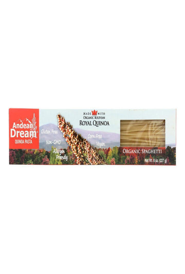 Andean Dream Organic Spaghetti Quinoa Pasta, 8 oz