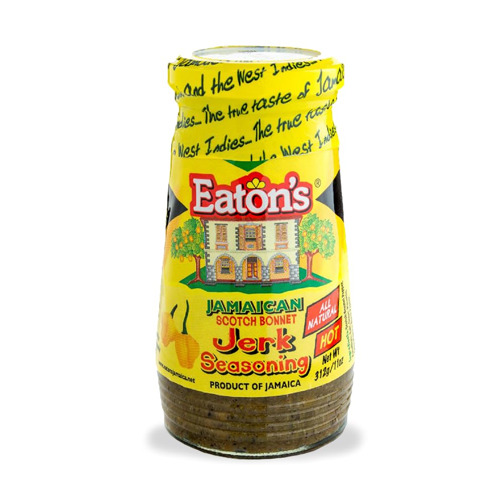 Eaton'S Authentic Jamaican Jerk Seasoning - Easy To Use, Spicy, And Flavorful Caribbean Jerk Seasoning, Bbq Rub, Grilled Chicken