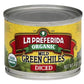 La Preferida Organic Green Chiles, Mild-Diced,4 Ounce (Pack Of 3)