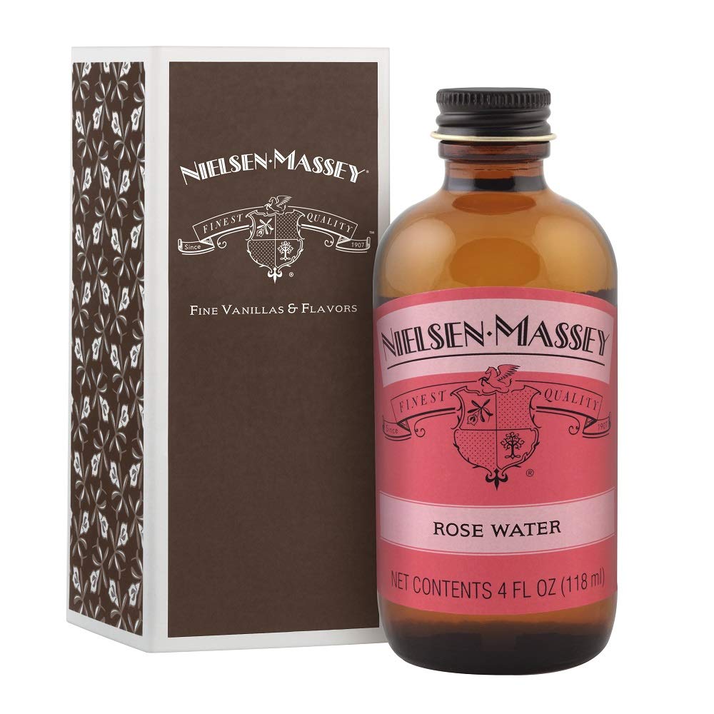 Nielsen-Massey Rose Water with gift Box 4 oz