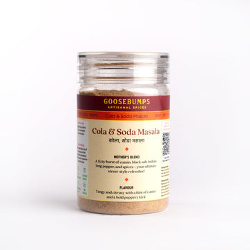 Goosebumps Cola & Soda Masala | Masala Soda Powder | Made With 16 Aromatic Spices | 100% Natural Ingredients | Vegan Spices | So