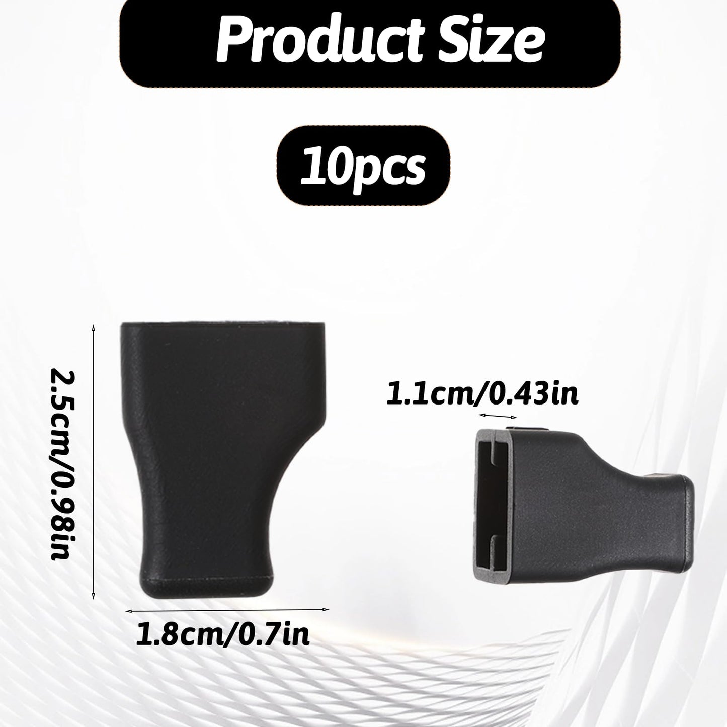 BOHUIZ Coffee Syrup Pump Tip Covers, Black Rubber Caps, 10 Pcs, Portable Pourer for Syrups, Olive Oil, and Liquor Dispenser