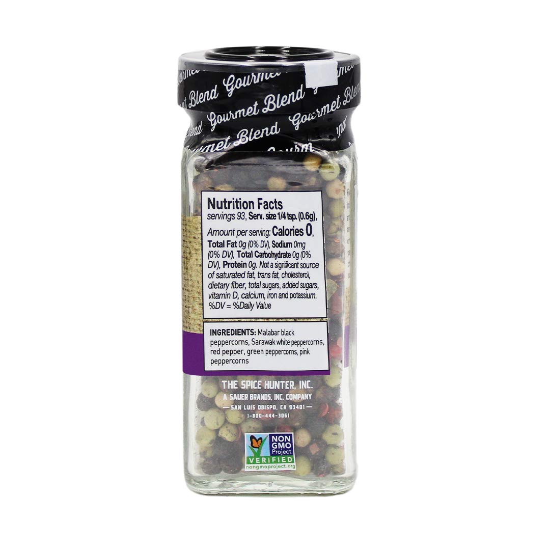 Spice Hunter B05559 Spice Hunter Pepper Savory Blend Whole -2Oz