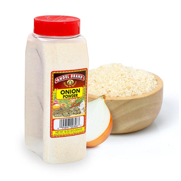 Angel Brand Onion Powder 18 oz Bottle - Premium Ground Onion Seasoning for Cooking, Sauces, Marinades, and Dry Rubs - Bold Flavo